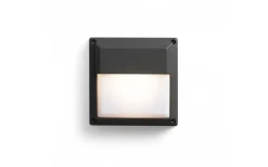 Delta Vägglampa GX53 Antracitgrå IP54