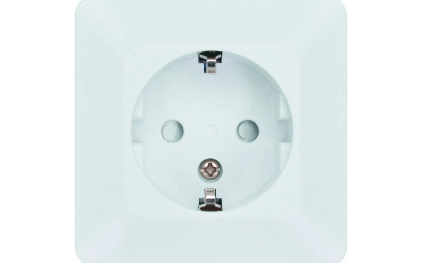 Strömställare/Vägguttag<Malmbergs Delta Vägguttag, 1-vägs, utanpåliggande, jordat