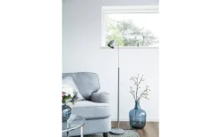 Belid Deluxe Golvlampa 133cm LED GU5,3 Dimbar Grå/Mässing* Vardagsrum|Golvläslampor