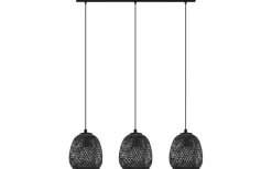 Eglo Dembleby Taklampa 90cm 3L Svart* Avlånga Taklampor