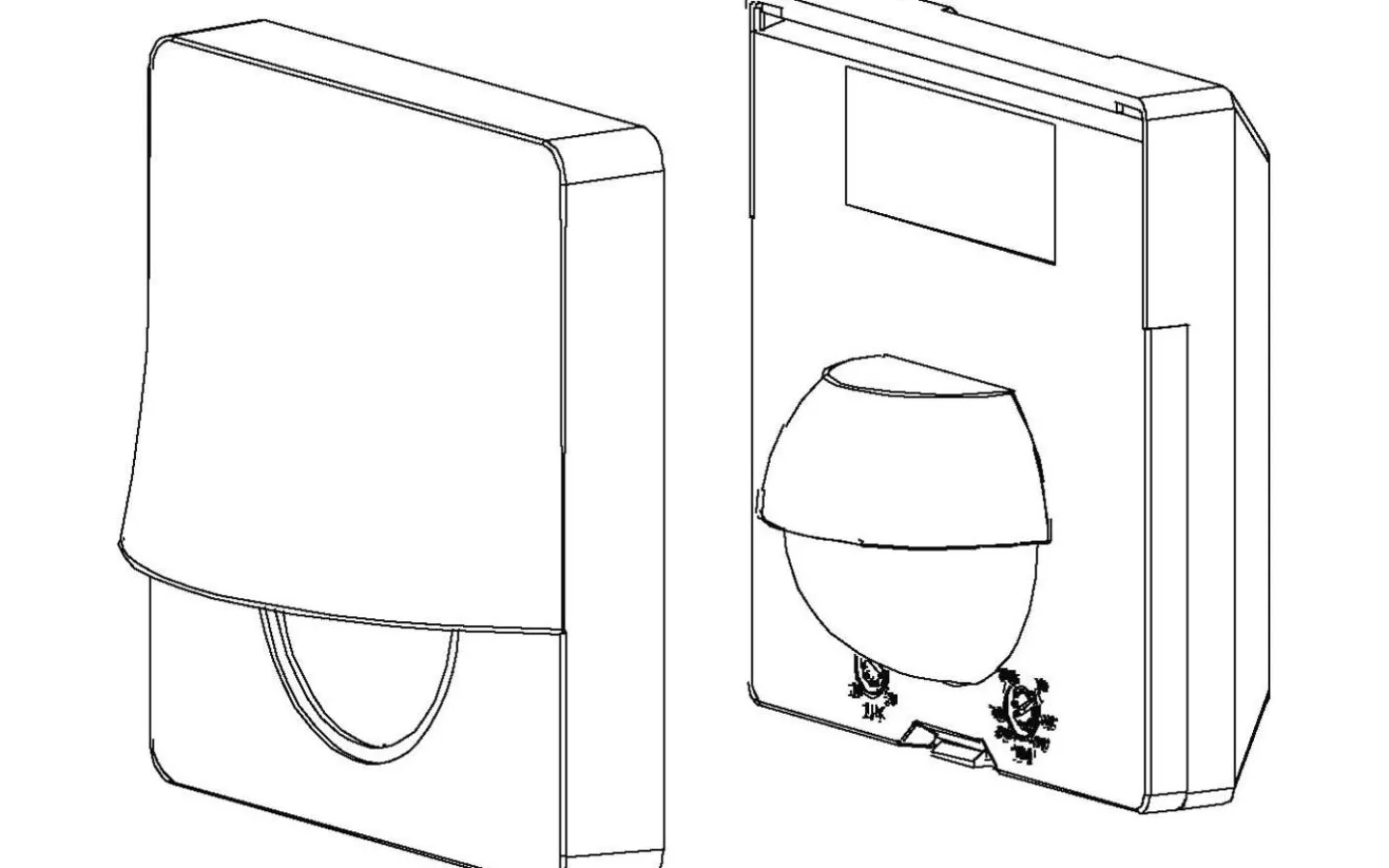 Strömbrytare & Vägguttag<Eglo Detect Me 3 Rörelsedetektor Vit IP44