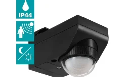 Detect Me 4 Rörelsedetektor Svart IP44