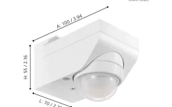 Eglo Detect Me 4 Rörelsesensor Vit IP44* Strömbrytare & Vägguttag