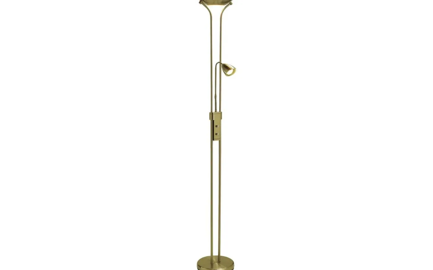 Detroit Golvlampa 180cm Mässing