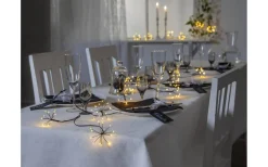 Dew Drop Flower Batteridriven Ljusslinga Svart 2,1m IP44