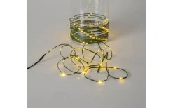 Dew Drop Slingor<Star Trading Dew Drop Micro Batteridriven Ljusslinga 7,2m Varmvit med Chaser