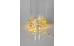 Dew Drop Micro Ljusslinga 15m Transparent Varmvit IP44