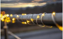 Dew Drop Micro Ljusslinga 15m Transparent Varmvit IP44