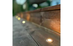 Lightson Dexter Decklight 10-pack LED 3000K 10x0,5W Aluminium* Decklights Led|Lightson Garden Plug & Play