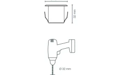 Lightson Dexter Decklight 10-pack LED 3000K 10x0,5W Aluminium* Decklights Led|Lightson Garden Plug & Play