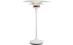 Diablo Bordslampa 48cm Mattvit/Rosé Silver