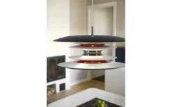 Kök & Matplats|Stora Taklampor Ø50-69 Cm<Belid Diablo Taklampa 50cm Svart/Röd