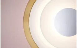 Diablo Vägglampa Ø30cm Mässing