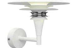 Vardagsrum|Hall & Trappa<Belid Diablo Vägglampa Mattvit/Krom