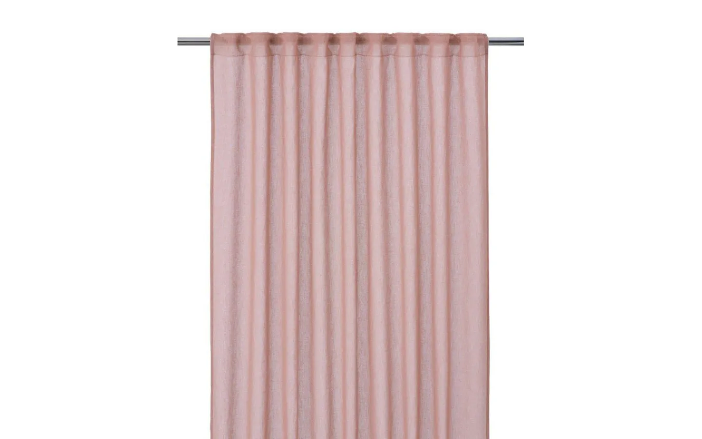 Svanefors Diana Gardin 2P Rosé 2x140x350cm* Enfärgade Gardiner