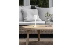 Diaz Laddbar Bordslampa LED Mattvit IP44