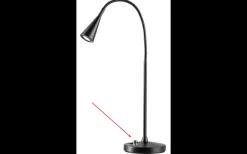 Belid Dimmerknopp till Cato & Ledro vägg-/skrivbordslampa Krom* Reservglas Och Reservdelar