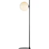 Dione Golvlampa 135cm Svart/Vit