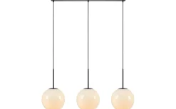 Markslojd Dione Taklampa 105cm 3L Opal/Svart* Kök & Matplats|Avlånga Taklampor