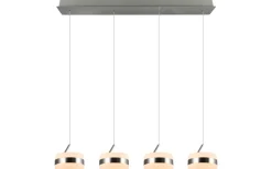 Dios Takpendel LED 4-delad borstad stål