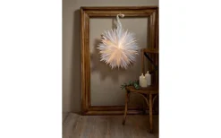 Dis Julstjärna 60cm Vit