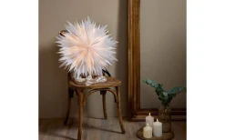 Dis Julstjärna 60cm Vit