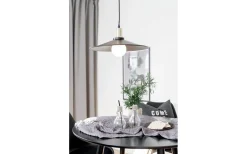 Kök & Matplats<Globen Lighting Disc Taklampa 40cm E27 Svart/Borstad Mässing