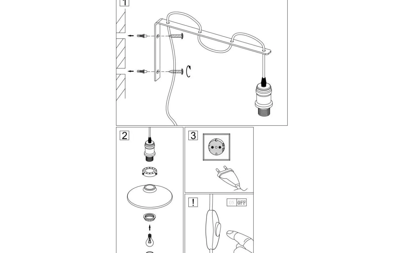 Disc Vägglampa Svart/Mässing