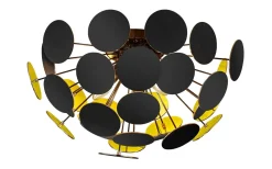 Trio Lighting Discalgo Plafond 3xE14 mattsvart* Plafonder