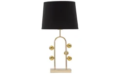 Mauro Ferretti Disco Bordslampa 61cm Guld/Svart* Bordslampor