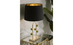 Mauro Ferretti Disco Bordslampa 61cm Guld/Svart* Bordslampor