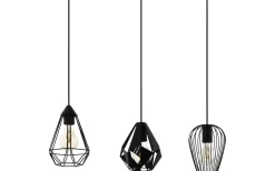 Eglo Distaff Taklampa 90cm Svart* Avlånga Taklampor