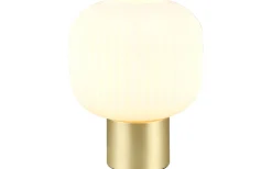 Bordslampor<Trio Lighting Diva Bordslampa E27 matt mässing/vit