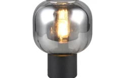 Trio Lighting Diva Bordslampa E27 mattsvart/förkromad* Bordslampor