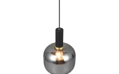 Trio Lighting Diva Fönsterlampa 20cm E27 mattsvart/förkromad* Fönsterlampor