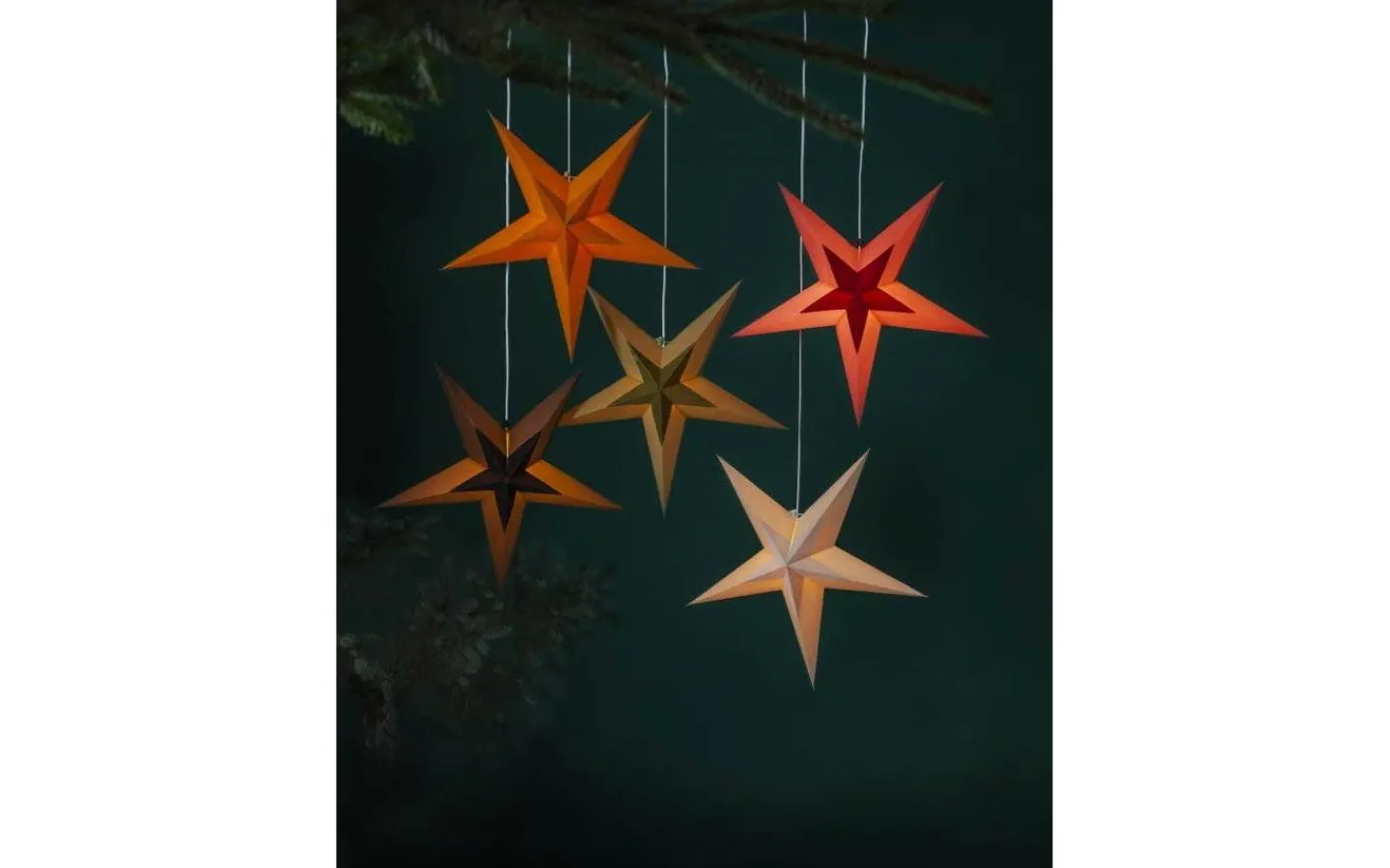 Star Trading Diva Julstjärna 60cm Grön* Visa Alla Julstjärnor|Julstjärnor Utan Sladd