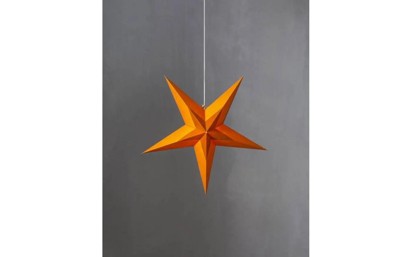 Diva Julstjärna 60cm Rostfärgad