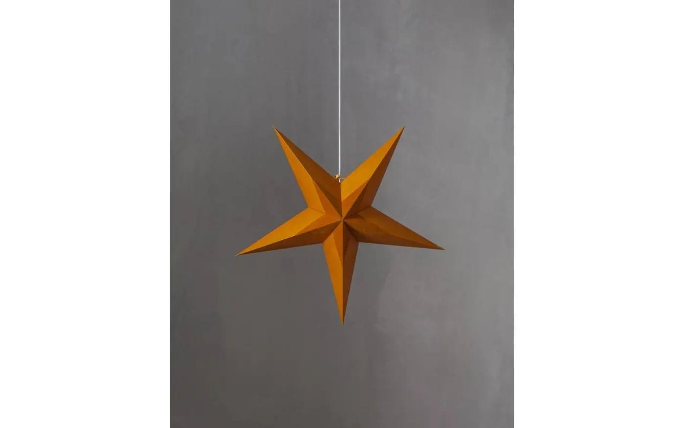 Diva Julstjärna 60cm Rostfärgad