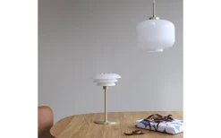 DL20 Bordslampa 30cm Opal/Mässing