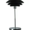 DL31 Bordslampa 50cm Svart/Krom