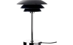 Bordslampor<Dyberg Larsen DL20 Bordslampa 30cm Svart/Krom