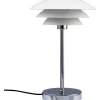 Dyberg Larsen DL20 Bordslampa 30cm Vit/Krom* Bordslampor