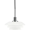Dyberg Larsen DL20 Fönsterlampa 20cm Opal/Krom* Fönsterlampor