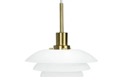 Fönsterlampor<Dyberg Larsen DL20 Fönsterlampa 20cm Opal/Mässing