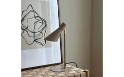 DL12 Mini Skrivbordslampa 39,5cm Beige/Mässing