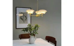 Dyberg Larsen DL20 Takkrona 50cm Mässing* Stora Taklampor Ø50-69 Cm