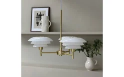 Dyberg Larsen DL20 Takkrona 50cm Mässing* Stora Taklampor Ø50-69 Cm