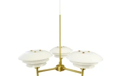 Dyberg Larsen DL20 Takkrona 50cm Mässing* Stora Taklampor Ø50-69 Cm