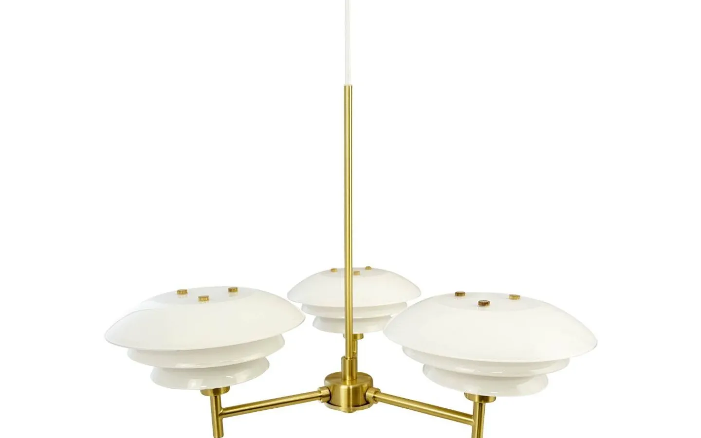 Dyberg Larsen DL20 Takkrona 50cm Mässing* Stora Taklampor Ø50-69 Cm