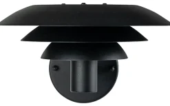 DL25 Vägglampa 25cm Svart IP44
